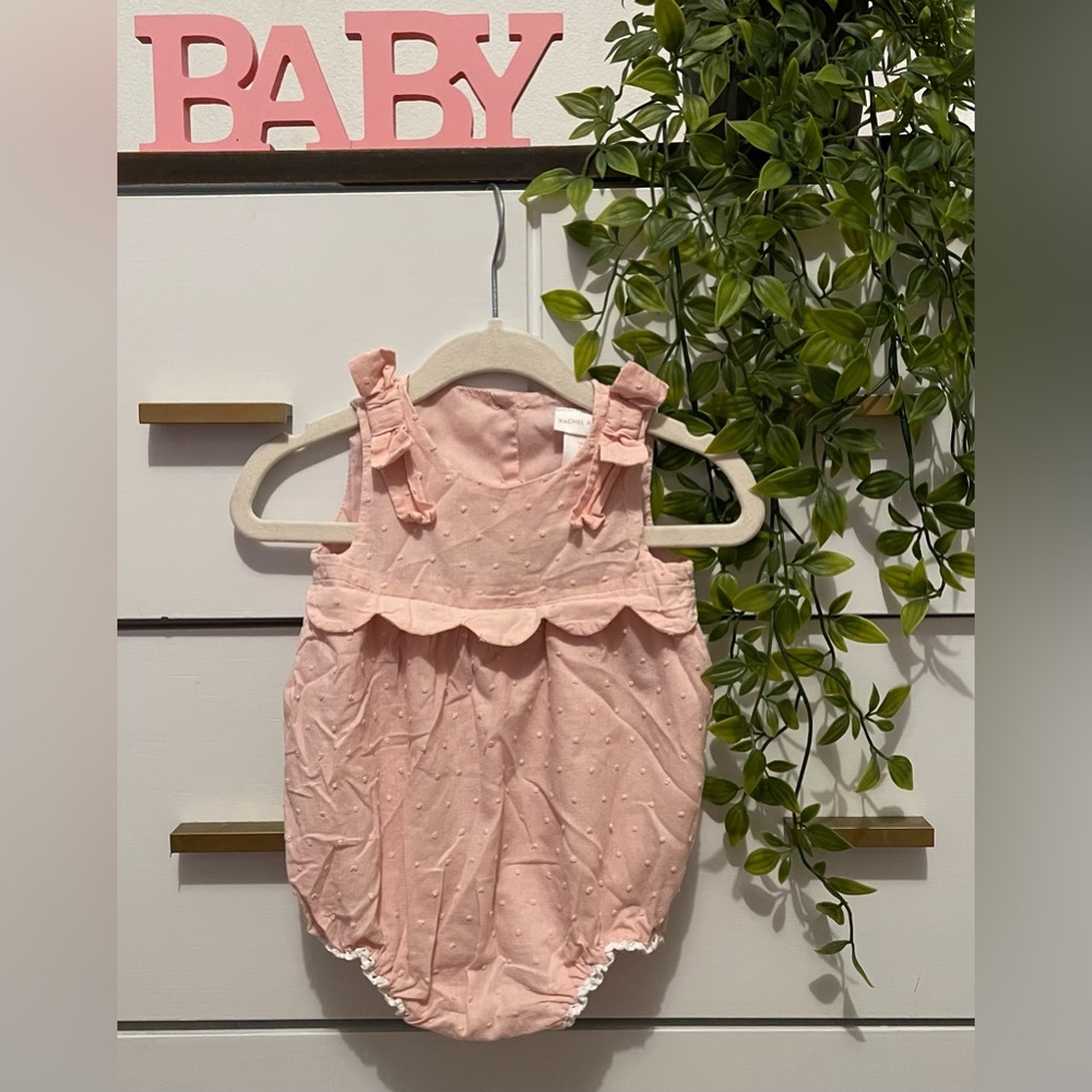 Rachel Ashwell Pink Baby Romper🌸